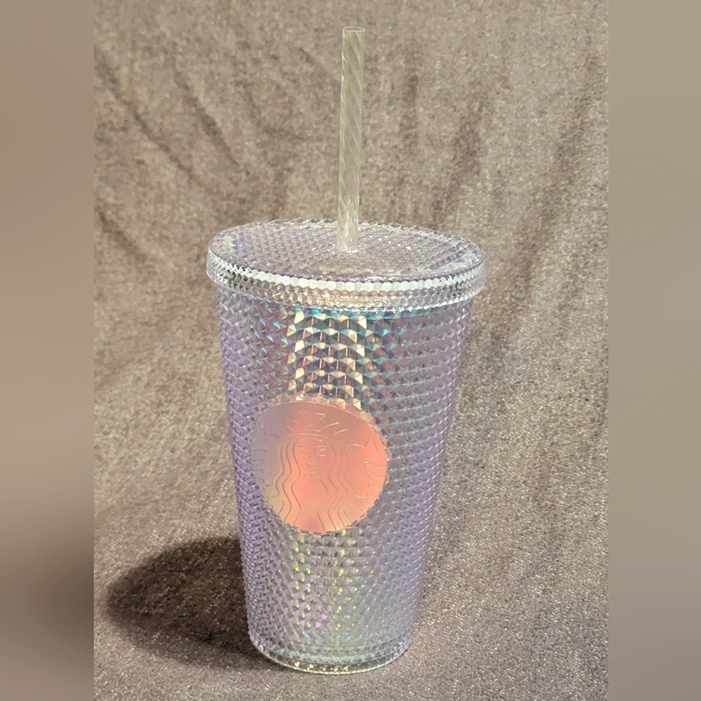 Starbucks Winter Clear Pearl Finish 16oz tumbler